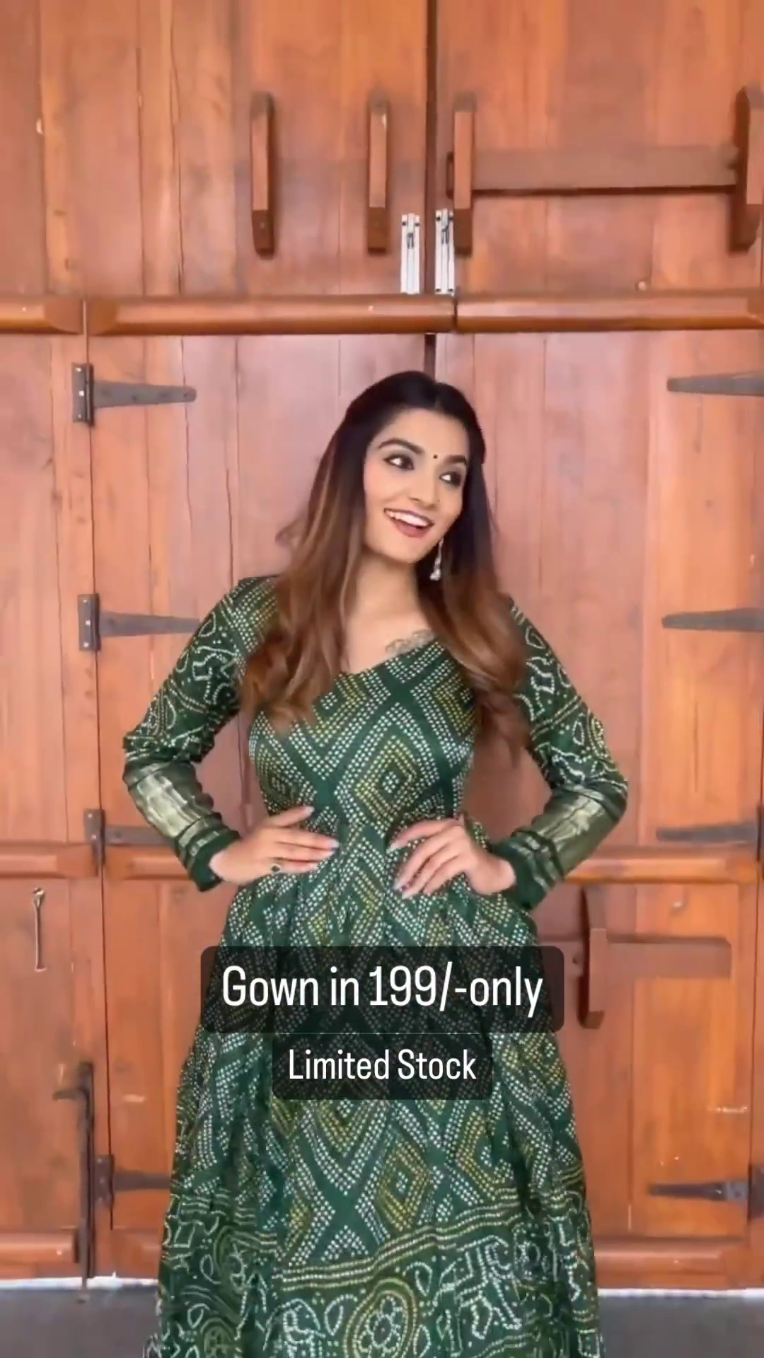 🌿✨ Elegant Green Printed Anarkali Gown for Women | Premium Ethnic Flared Dress | Festive, Casual, Party & Wedding Wear Collection ✨🌿