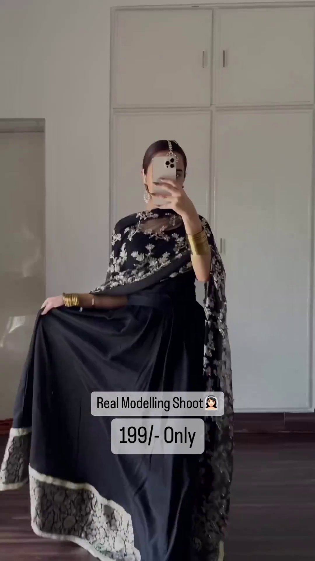 🖤✨ Luxury Black Embroidered Designer Anarkali Suit Set with Heavy Floral Net Dupatta | Premium Ethnic Wear for Women | Wedding, Party & Festive Collection ✨🖤
