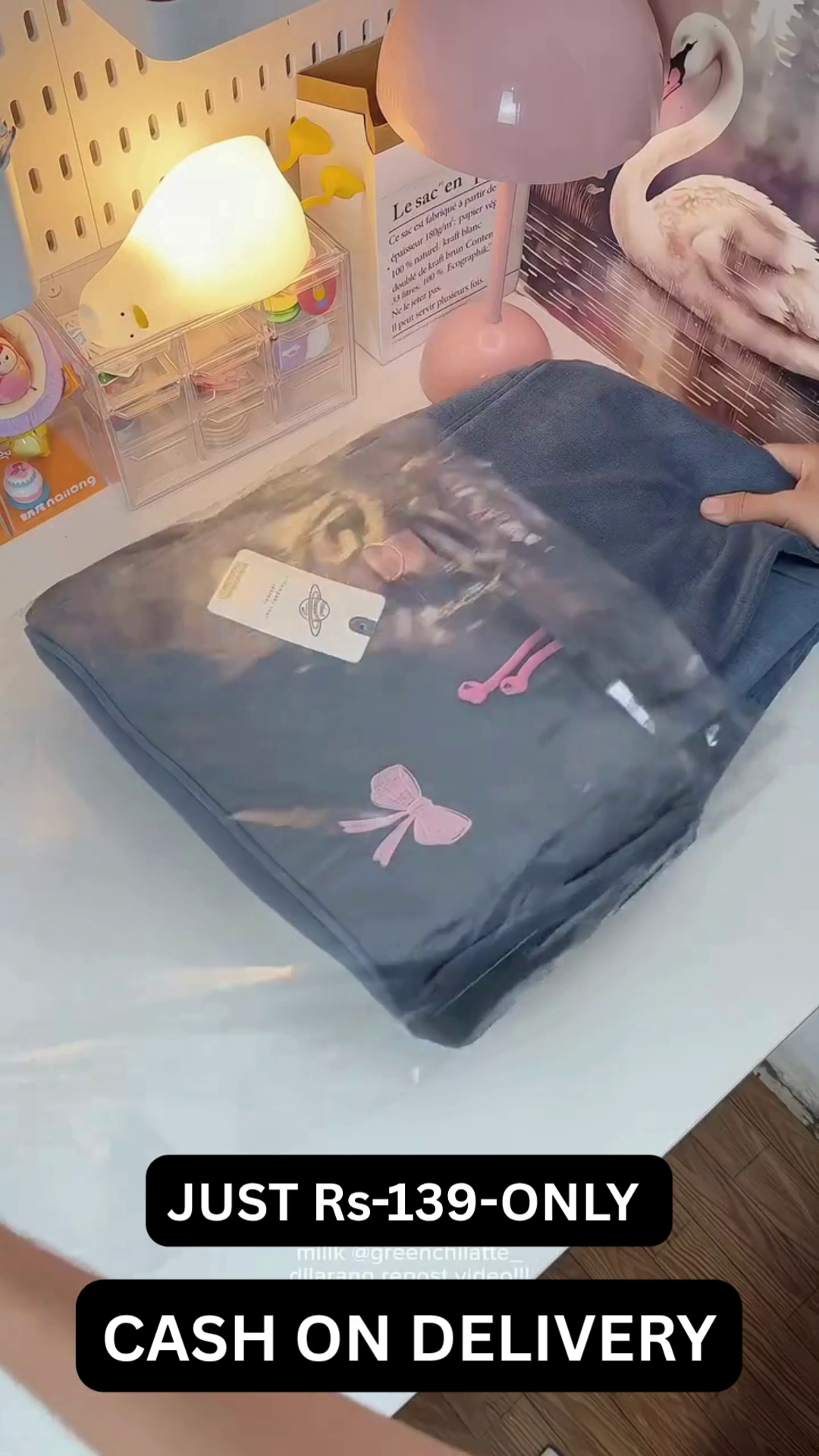 🎒🩶 Premium Korean Style Canvas Backpack for Women & Girls
