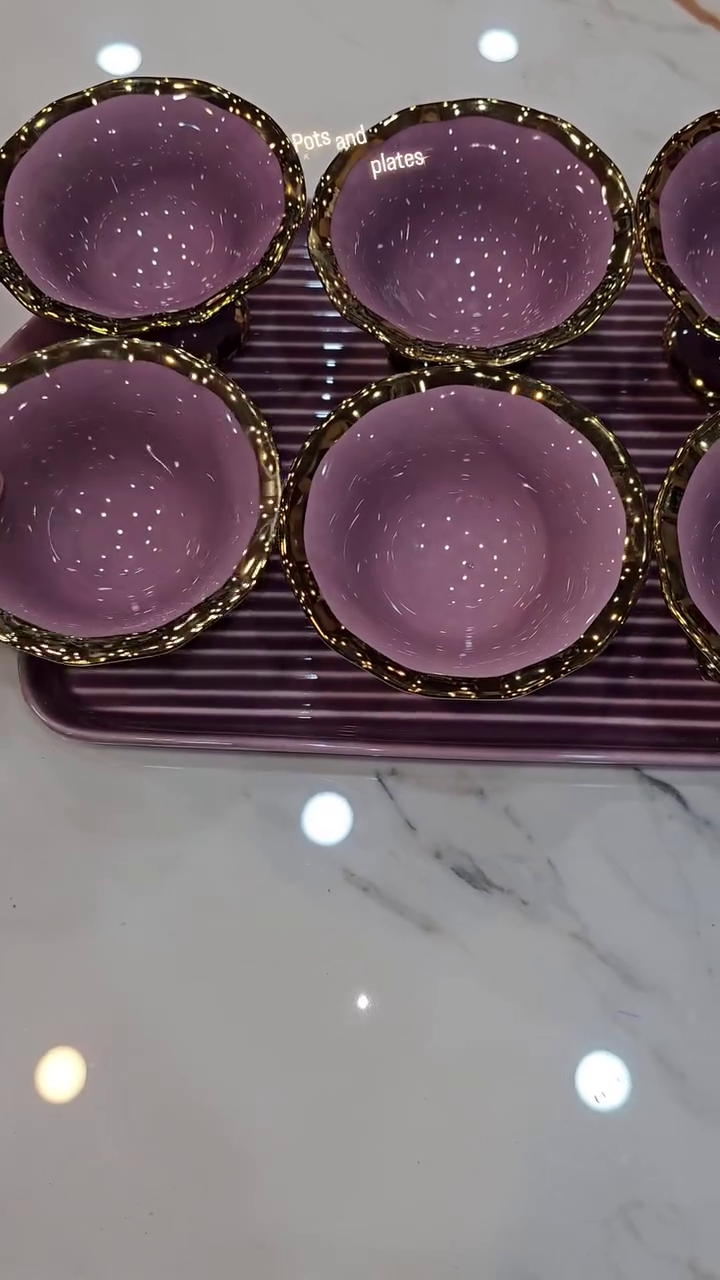 Premium Dessert & Dip Serving Platter | Elegant Tableware Collection 🍽️💛