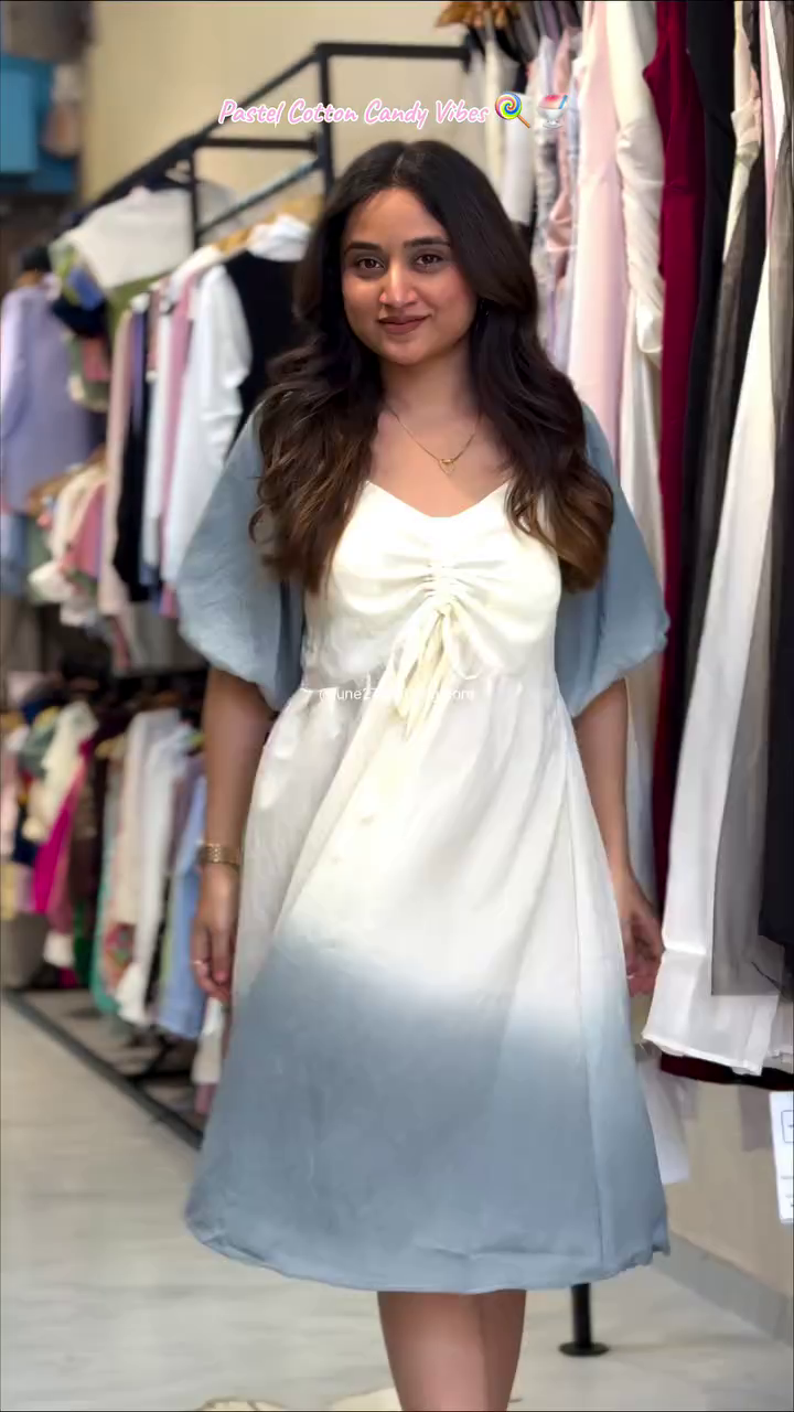 🌸✨ Pastel Cotton Candy Vibes Women’s Summer Dress