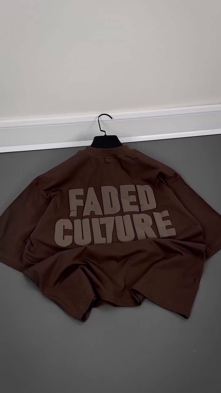 🖤🤍 Premium “Faded Culture” Oversized T-Shirt – Bold Back Graphic Streetwear Tee for Men & Women 🔥👕✨
